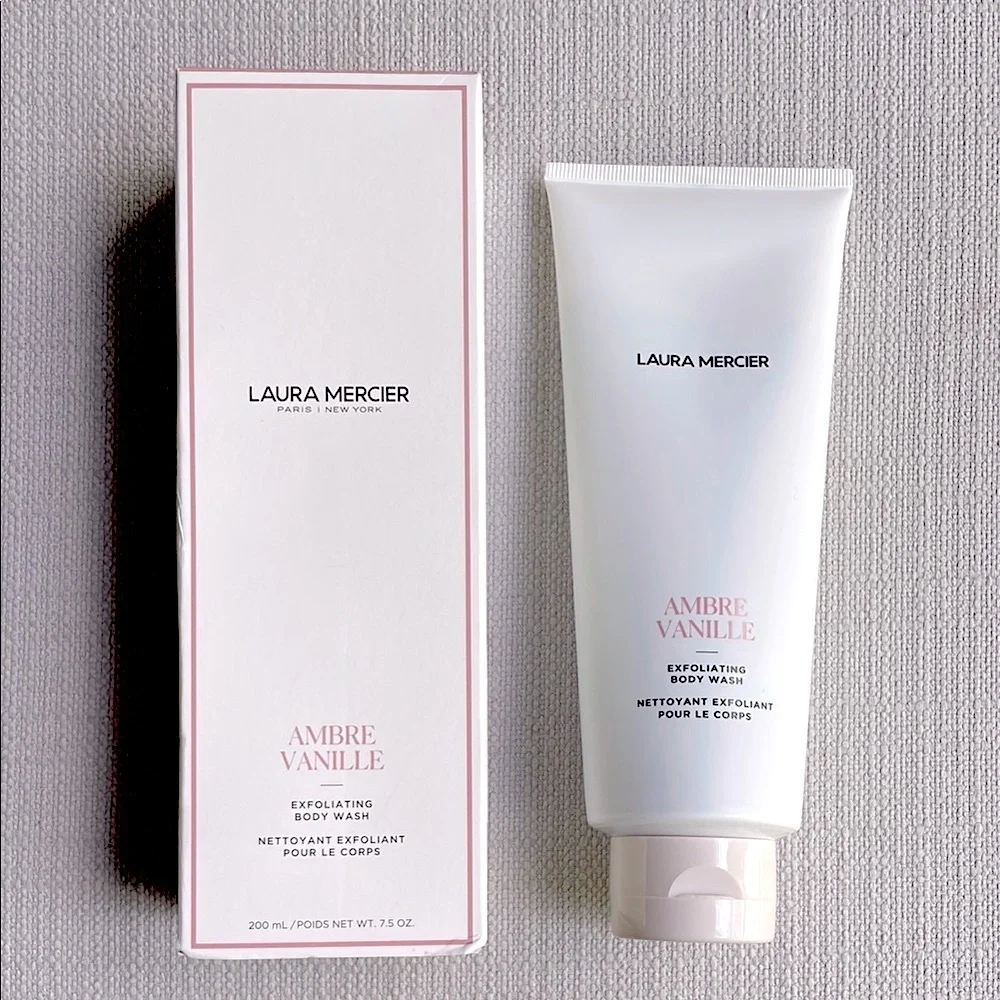 Laura Mercier Ambre Vanille Exfoliating Body Wash 7.5 oz.